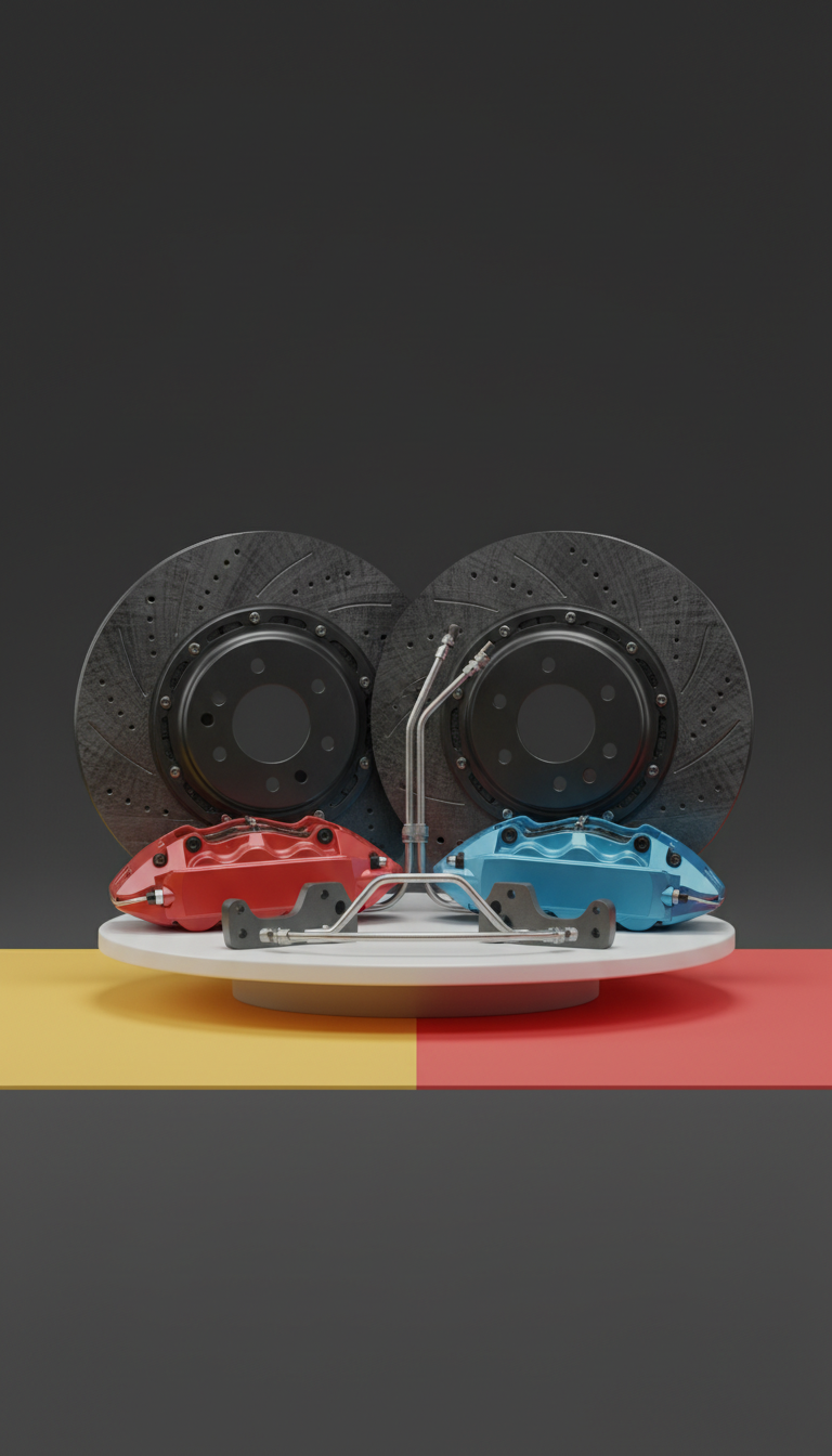 Ceramic Brake Kit With Heat Dissipation