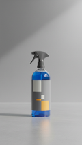Wheel cleaning solution for brake dust removal
